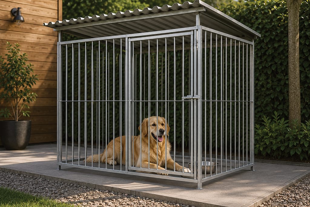 Hondenkennel voor buiten