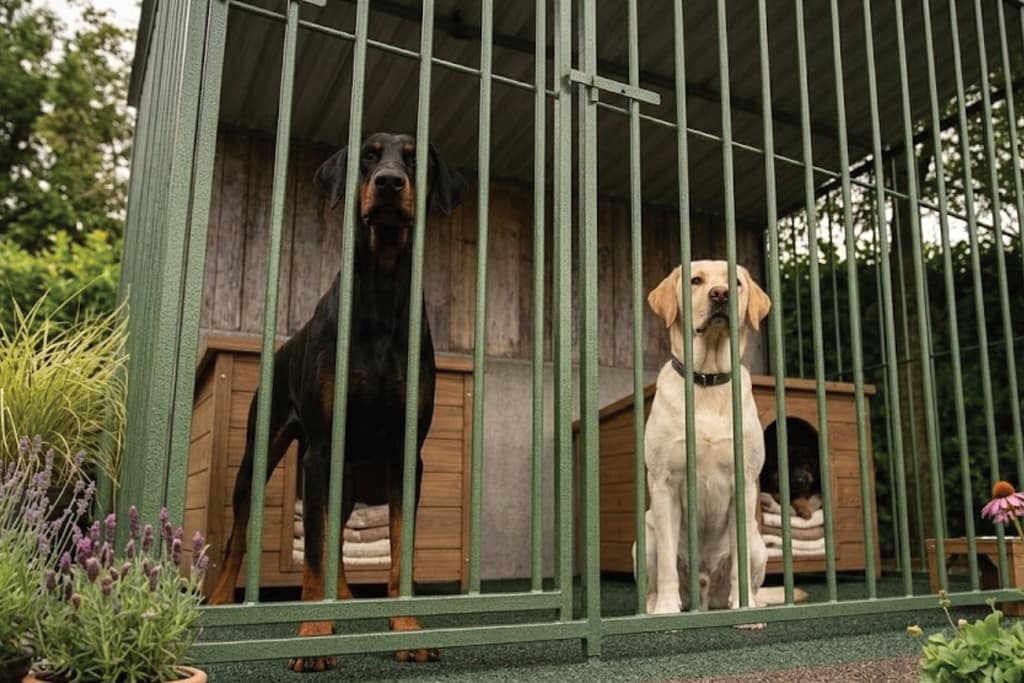 Webshop met hondenkennel
